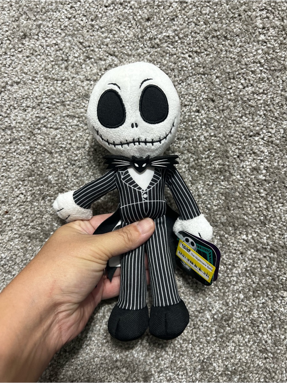 Just Play The Nightmare Before Christmas Small Plush Jack Skeleton Halloween